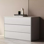 Luck Live Modern 31.49in stackable design storage cabinet, suitable for living room and bedroom, ivory white
