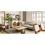 Famapy White Accent Cabinet Carved Floral European Style Magnetic Glass Door