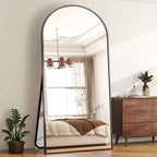 VETROVUE Oversized 30x71 Floor Mirror Arched Full Length Mirrors
