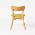 GDFStudio Crystal Rubberwood Upholstered Dining Chairs (Set of 2)