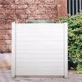 Dovelina Vinyl Garden Fence Panel - Outdoor Decorative Picket Fence with UV Resistance 48'*48'in