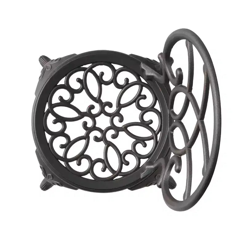 GDFStudio Samedi 3 Piece Outdoor All-Weather Cast Aluminum Bistro Set
