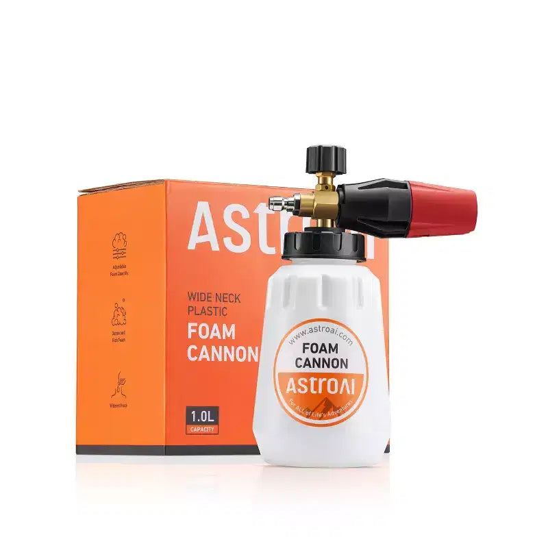 AstroAI Pressure Washer Foam Cannon, Car Wash Foam Blaster Spray Adjustable Snow Foam Lance with 1/4 Quick Connector