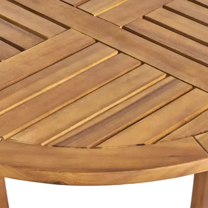 Christopher Knight Home Joueyf 3 Pieces Rustic Patio Acacia Bistro Set