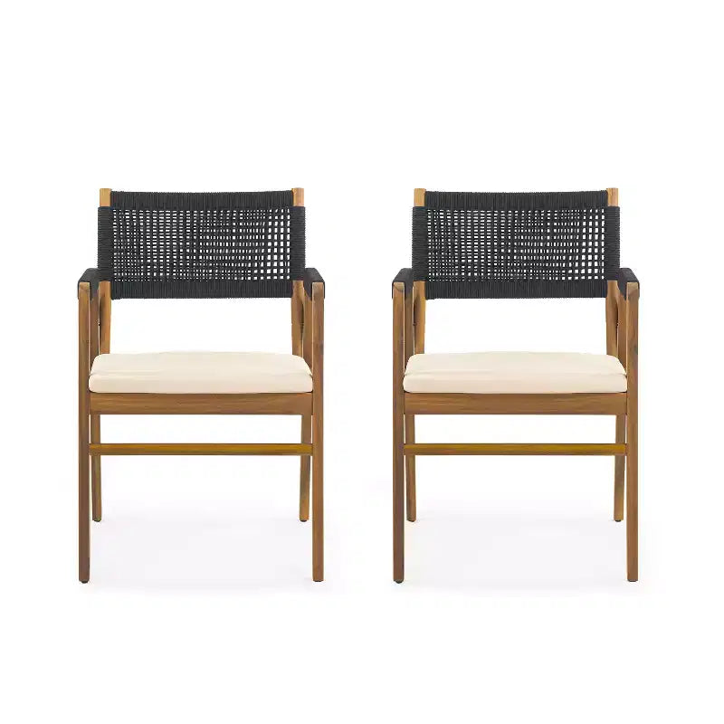 Christopher Knight Home Joueyf 3 Pieces Rustic Patio Acacia Bistro Set