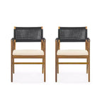 Christopher Knight Home Joueyf 3 Pieces Rustic Patio Acacia Bistro Set