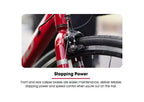 HILAND 700C Road Bike, 14 Speed Race Bike, City Commuter Bicycle for Men Women