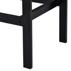 Whisen Farmhouse 4-Piece Counter Height Dining Table Set with 3 Stools