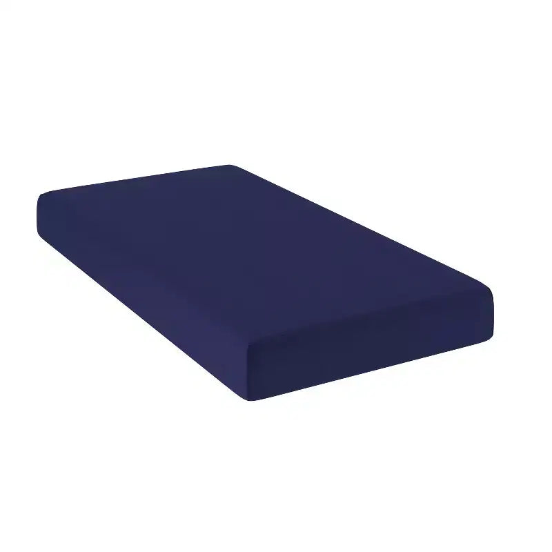 Emma and Oliver Blue Water-Resistant Memory Foam Mattress with Zippered Cover
