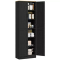 HOMCOM 67 Freestanding Kitchen Pantry, 4-Door Storage Cabinet Organizer with Adjustable Shelves and Doors