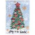 Dicksons Magnolia Garden Outdoor Flag Decoration For Garden, Yard, Or Walkway Standard 13 x 18, Weather Resistant Polyester, Camper Joy to the World