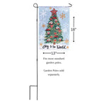Dicksons Magnolia Garden Outdoor Flag Decoration For Garden, Yard, Or Walkway Standard 13 x 18, Weather Resistant Polyester, Camper Joy to the World
