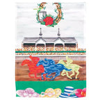 Magnolia Garden Churchill Downs Derby Day 30 x 44 Inch Polyester Garden Flag
