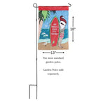 Dicksons Magnolia Garden Outdoor Flag Decoration For Garden, Yard, Or Walkway Standard 13 x 18, Weather Resistant Polyester, Have a Beachy Little