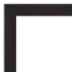 Amanti Art Mirror Makeover Bathroom Mirror Frame Border Kit - Fully Assembled Peel and Stick Frame - Mirror NOT Included - Furniture Espresso Trim