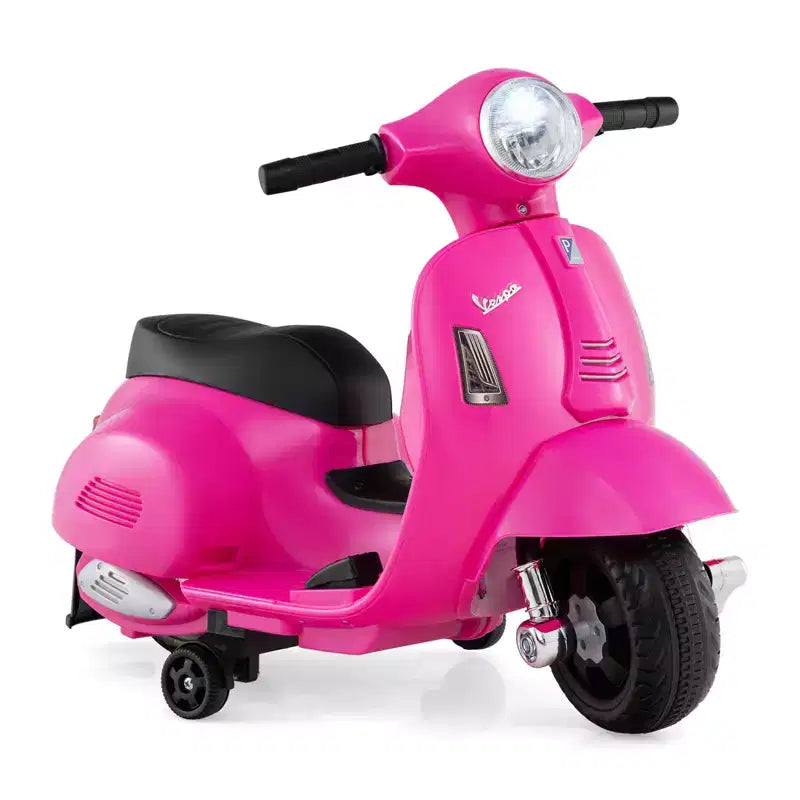 Costway Kids Ride on Motorcycle with Training Wheels Headlight Horn 6V Battery