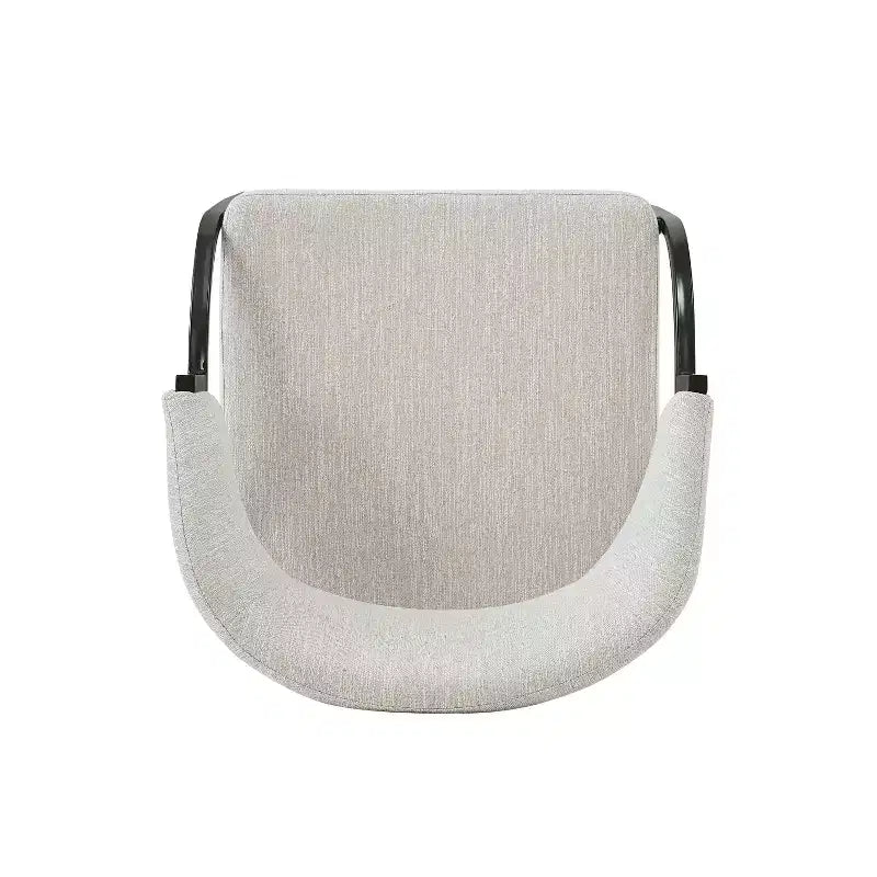 Christopher Knight Home Silas Upholstered Armrest Dining Chairs with Metal Legs (Set of 4)