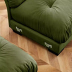 Christopher Knight Home Alger 93 Velvet L-Sectional Sofa