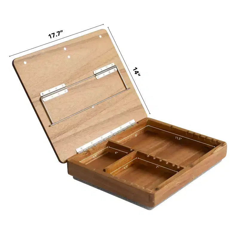 Rossie Home Easel Lap Desk with Storage