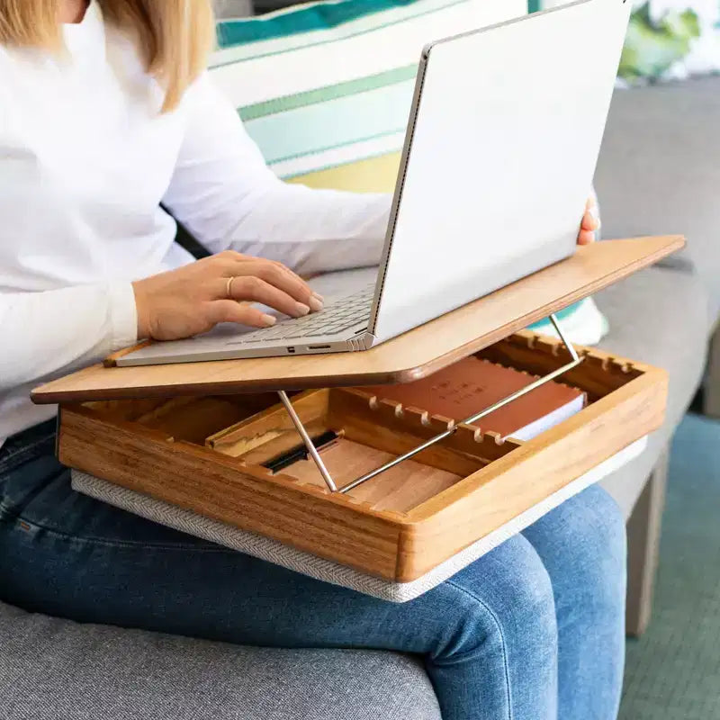 Rossie Home Easel Lap Desk with Storage