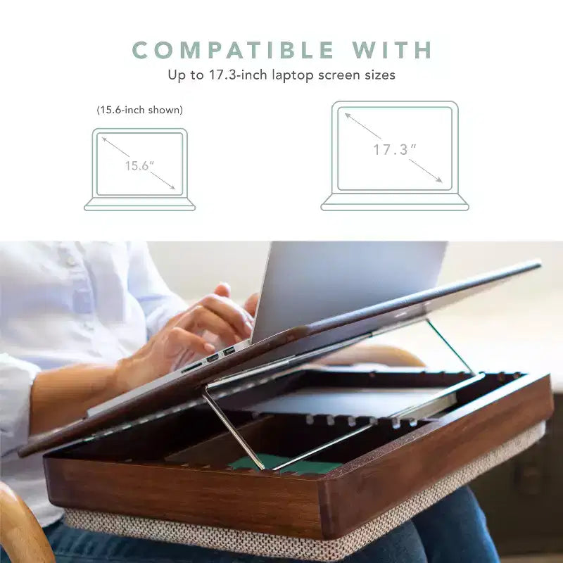 Rossie Home Easel Lap Desk with Storage