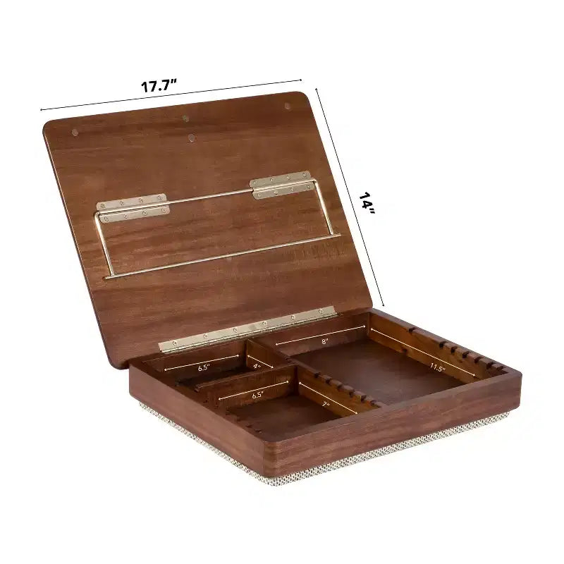 Rossie Home Easel Lap Desk with Storage