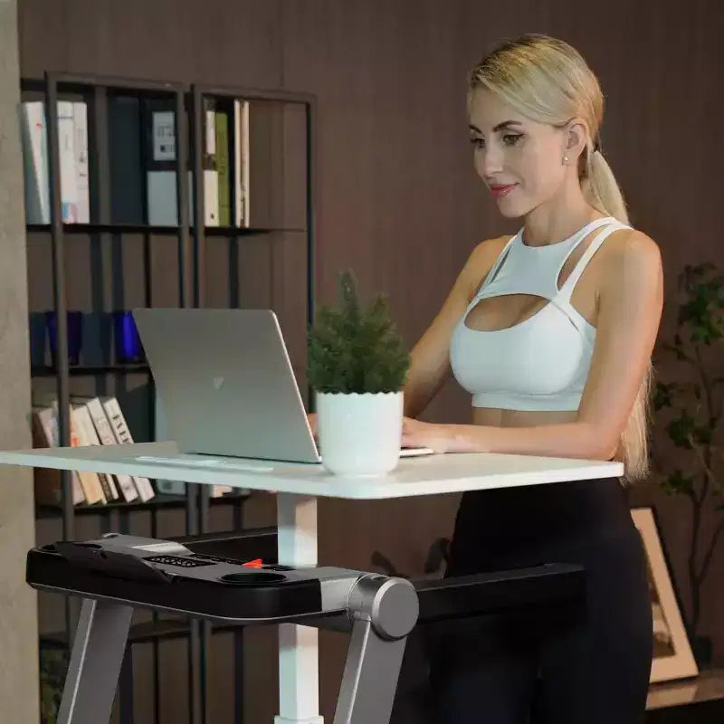 DeerRun A1 Pro+ 3 in 1 Folding Treadmill Designed for Home In Walking Pad Treadmill 6% incline