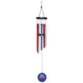 Dicksons God Bless Our America Red White 35 inch Aluminum Wind Chime Noisemaker