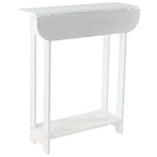 The Lakeside Collection Wood Console Table with Drop Leaf - 30H -
