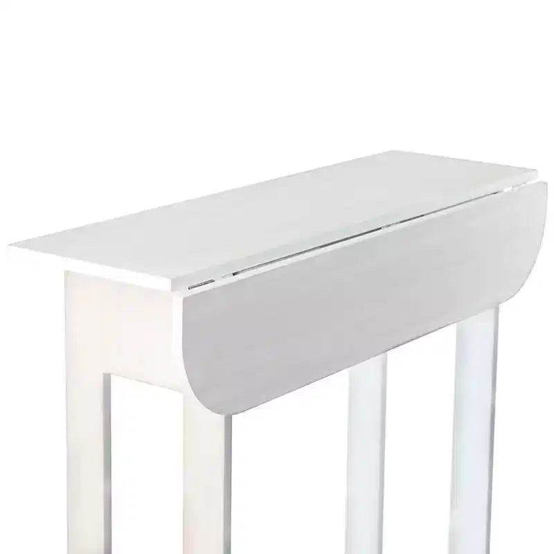 The Lakeside Collection Wood Console Table with Drop Leaf - 30H -