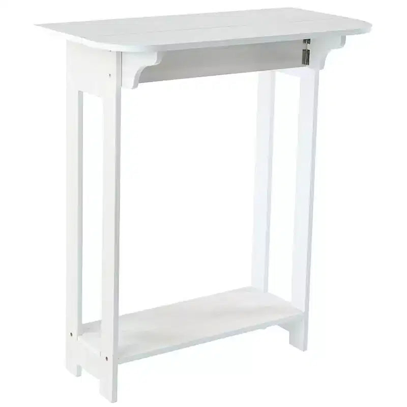 The Lakeside Collection Wood Console Table with Drop Leaf - 30H -