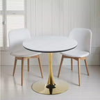 Modern minimalist design, suitable for dining room, living room, or casual coffee table