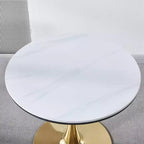 Modern minimalist design, suitable for dining room, living room, or casual coffee table