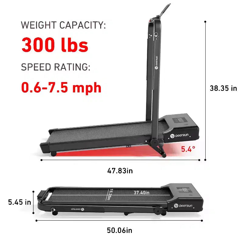 DeerRun A5 Limited Edition Smart Foldable Treadmill Purple Cobweb | The Perfect Gift for Family Health