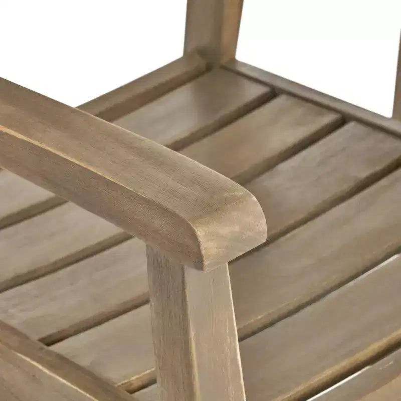 Christopher Knight Home Stamford Outdoor Acacia Wood 3 Piece Bistro Set