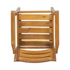 Christopher Knight Home Stamford Outdoor Acacia Wood 3 Piece Bistro Set