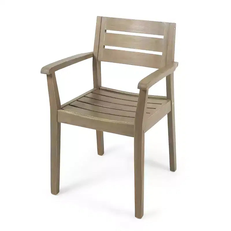 Christopher Knight Home Stamford Outdoor Acacia Wood 3 Piece Bistro Set