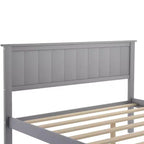 Whisen Wood Twin Size Platform Bed with Under-bed Drawer