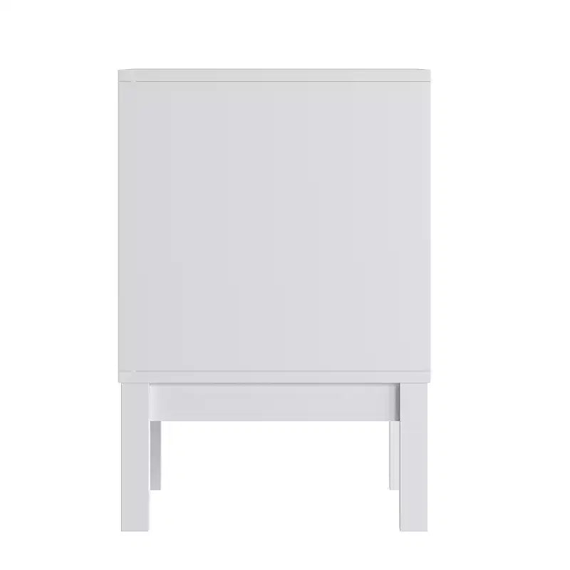 Flash Furniture Dallas Wooden Night Stand, Bedroom Side Table with 2 Storage Drawers for Kids