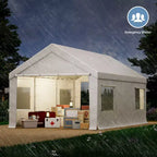 EROMMY 10 Ft X 20 Ft Car Canopy Portable Garage