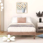 Whisen Modern Design Floating Platform Bed Frame