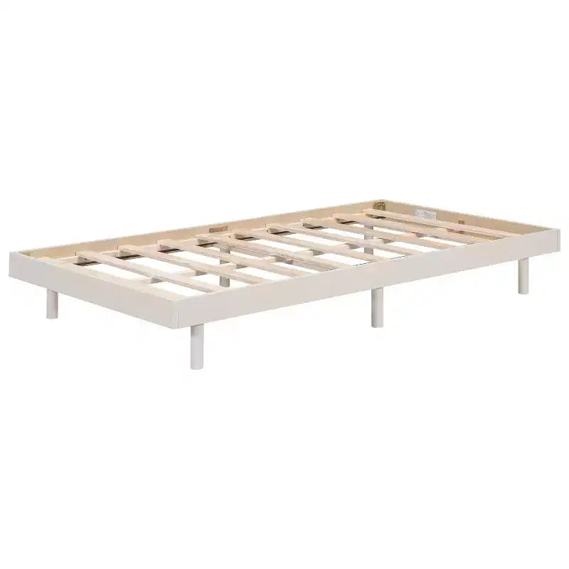 Whisen Modern Design Floating Platform Bed Frame