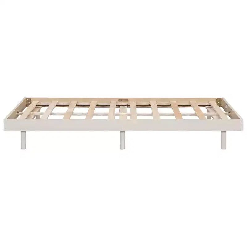 Whisen Modern Design Floating Platform Bed Frame
