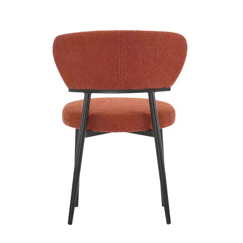Christopher Knight Home Atrass Upholstered Dining Chair with Metal Legs (Set of 6)