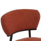 Christopher Knight Home Atrass Upholstered Dining Chair with Metal Legs (Set of 6)