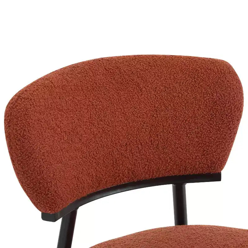 Christopher Knight Home Atrass Upholstered Dining Chair with Metal Legs (Set of 6)