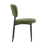 Christopher Knight Home Atrass Upholstered Dining Chair with Metal Legs (Set of 6)