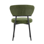 Christopher Knight Home Atrass Upholstered Dining Chair with Metal Legs (Set of 6)