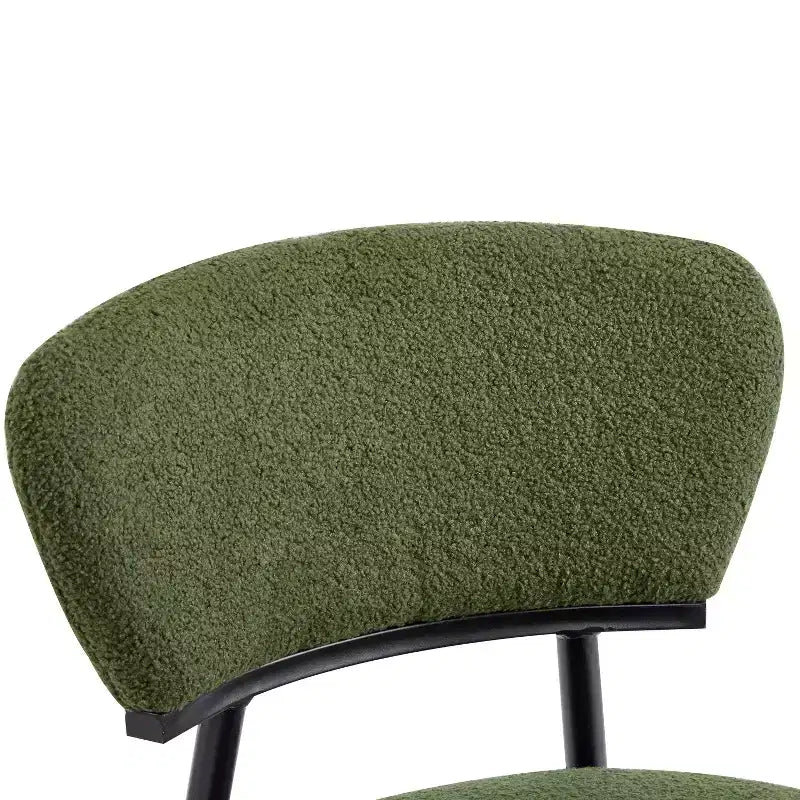 Christopher Knight Home Atrass Upholstered Dining Chair with Metal Legs (Set of 6)