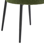 Christopher Knight Home Atrass Upholstered Dining Chair with Metal Legs (Set of 6)